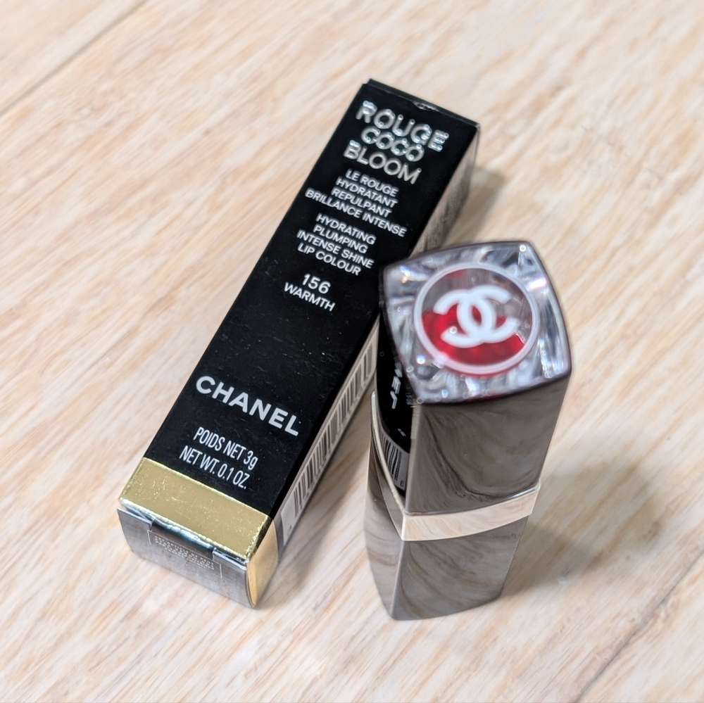 CHANEL Lipstick in 156 Warmth Rouge Coco Bloom NEW IN BOX!